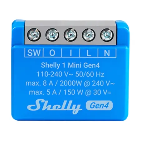 Shelly 1 Mini Gen4 Controller Zigbee/Matter